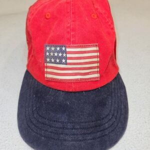 Ralph Lauren Red and Navy Cap